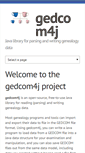 Mobile Screenshot of gedcom4j.org